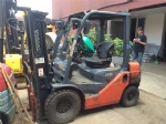 Toyota Used Container Forklift 2.5 Ton 8FD25 For Sale