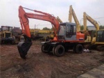 Hitachi EX100WD Used Wheel Excavator For Sale